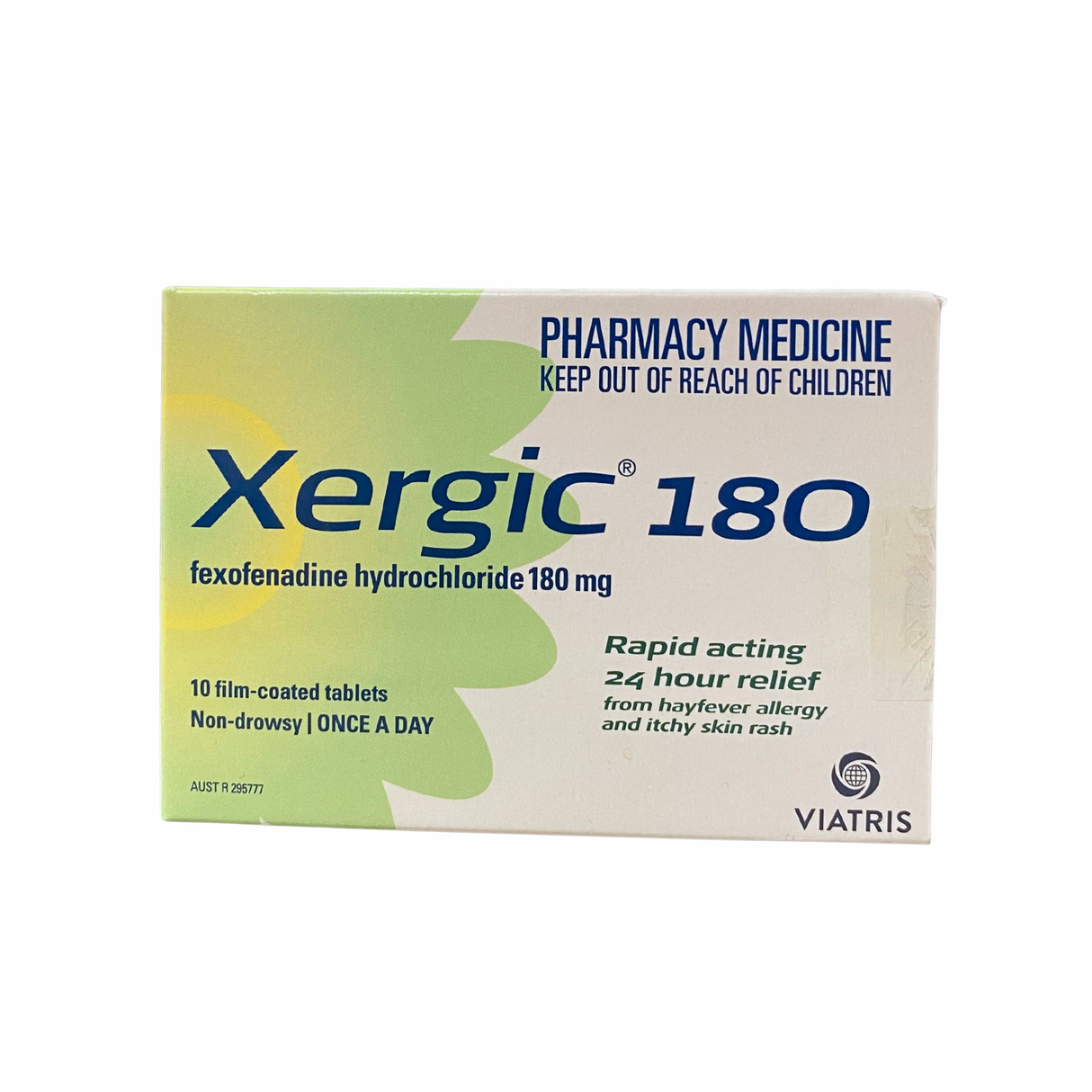 Xergic 180mg 10 Tablets