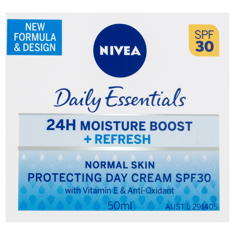 Nivea Hydrating Day Cream 24hr Moisture + Refresh SPF30 50ml