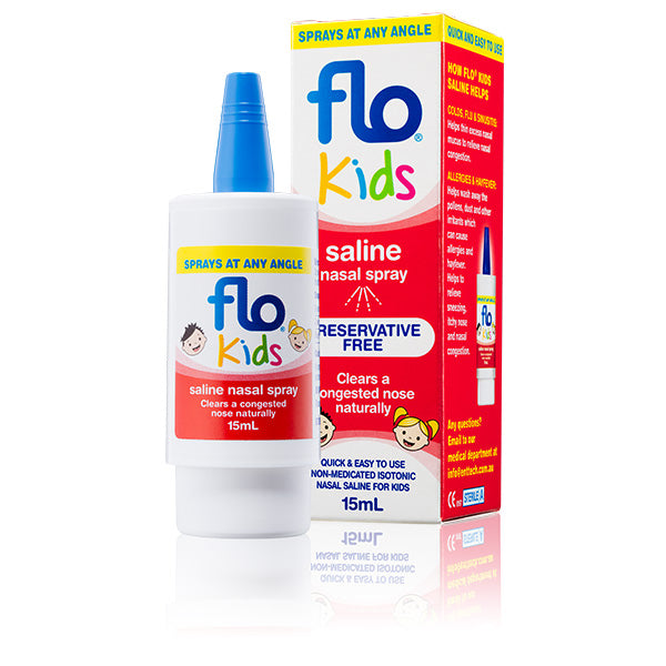 Flo Kids Saline Nasal Spray 15ml
