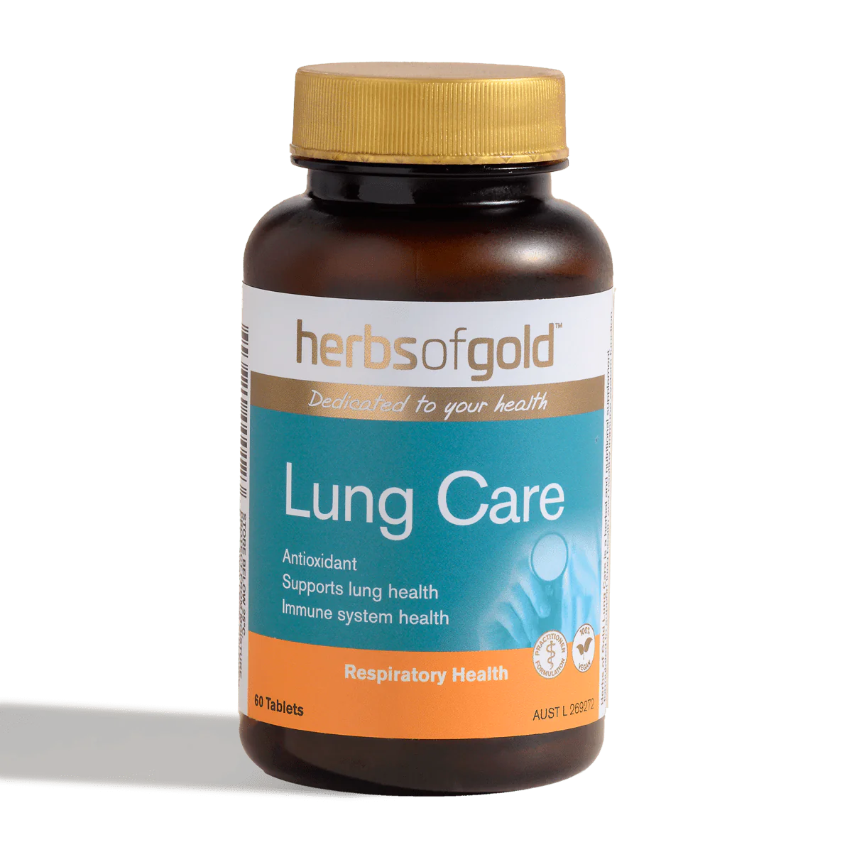 Herbs Of Gold Lung Care 60 Tablets
